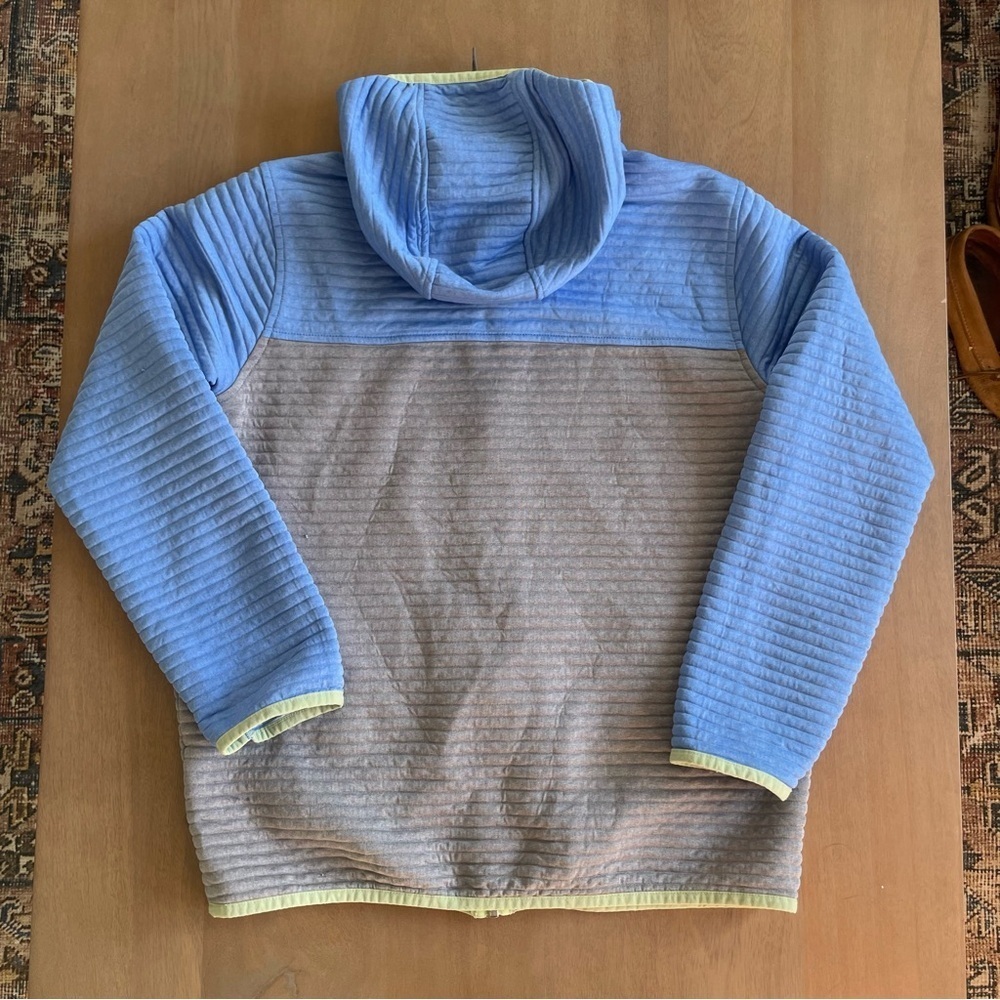 LL Bean Kids' Airlight Full-Zip Hoodie, Colorblock - Picture 6 of 9